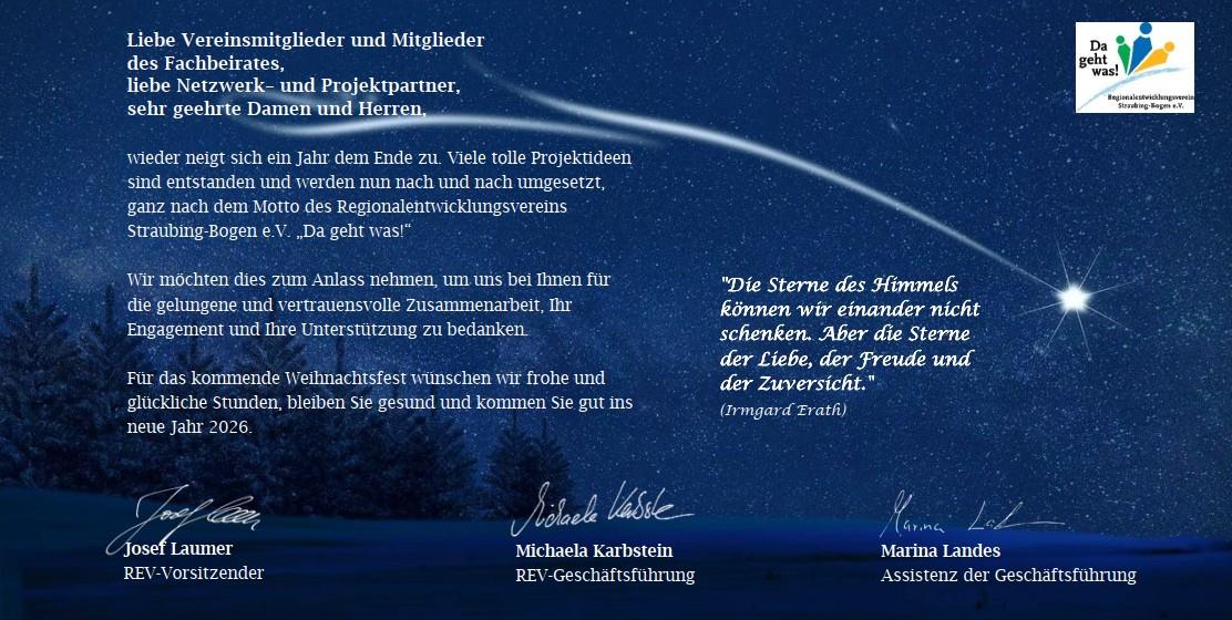 Weihnachtsgrüße REV 2025